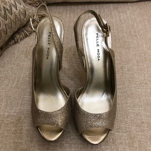 Pelle Moda sling back heels